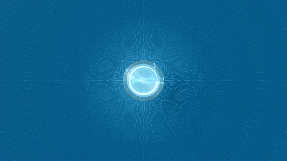 Flexnob on a blue background